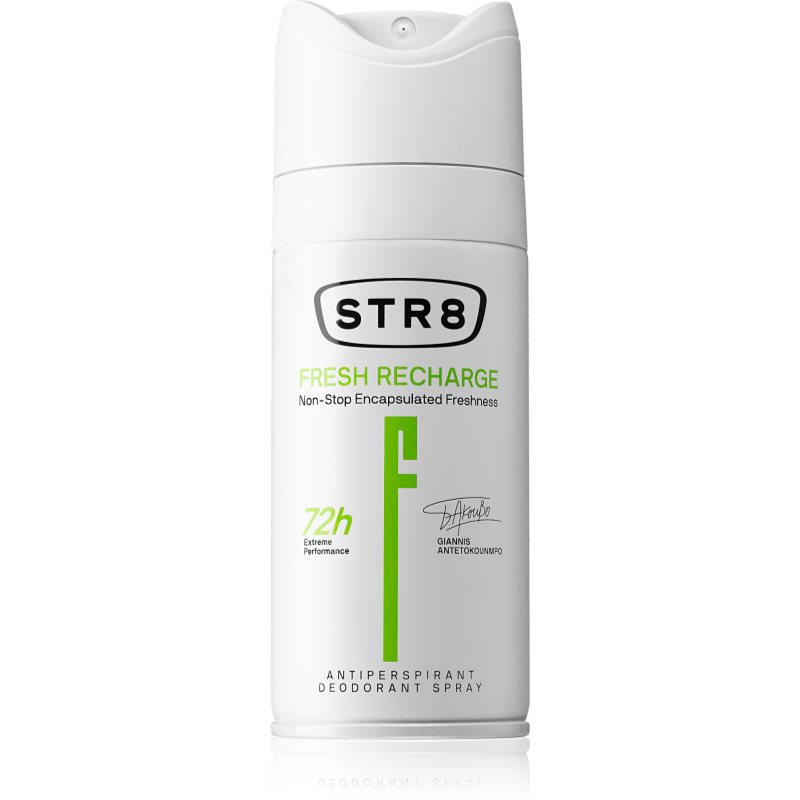 STR8 Fresh Recharge deodorant ve spreji pro muže 150 ml