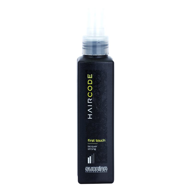 Subrina Professional Hair Code First Touch lak na vlasy silné zpevnění 150 ml Image