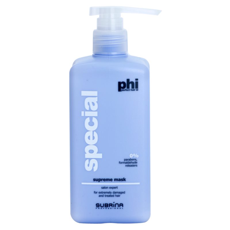 Subrina Professional PHI Special intenzivně ošetřující maska pro chemicky ošetřené vlasy 500 ml Image