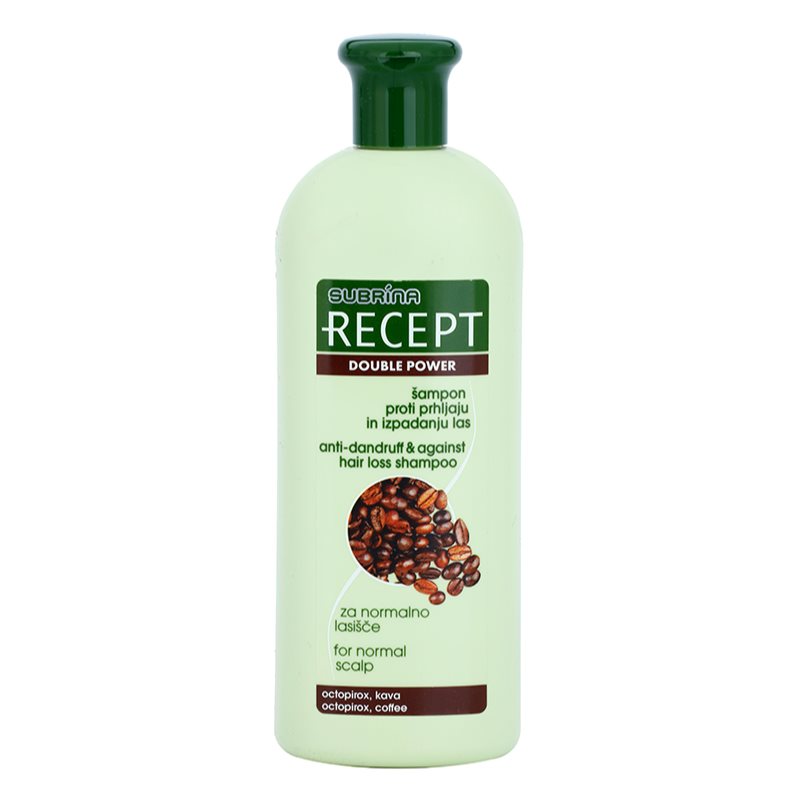 Subrina Professional Recept Double Power šampon proti lupům a vypadávání vlasů Octopirox & Coffee 400 ml Image