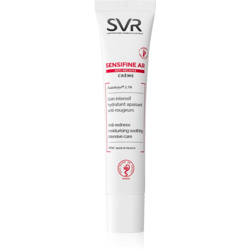 SVR Sensifine AR intenzivně hydratační krém na rozšířené a popraskané žilky 40 ml