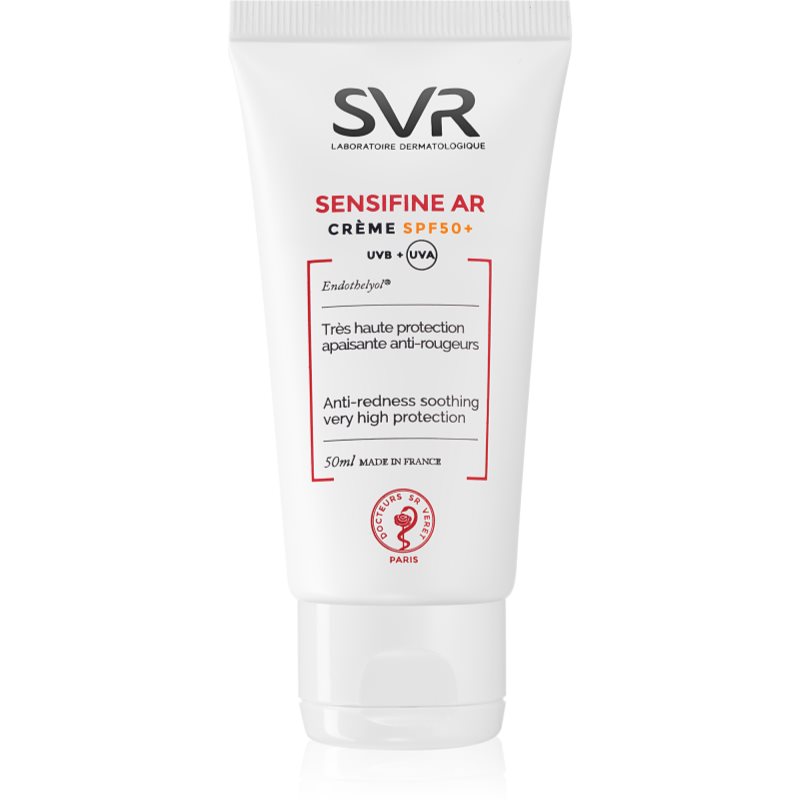 SVR Sensifine AR zklidňující krém pro citlivou pleť se sklonem ke zčervenání SPF 50+ 50 ml Image