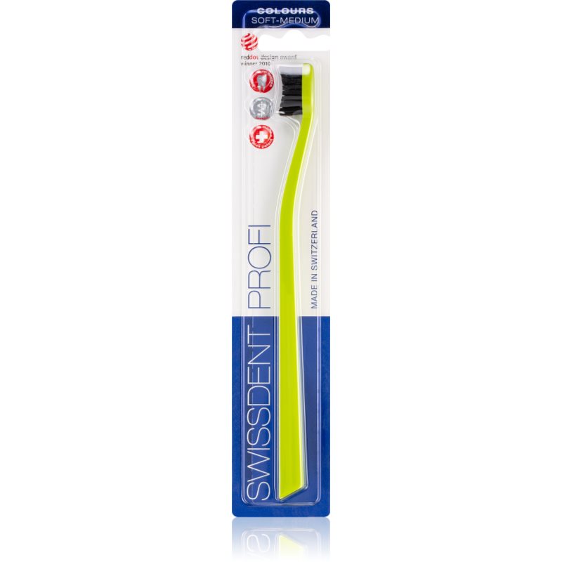 

Swissdent Colours Single зубна щітка м'яка - середньої жорсткості