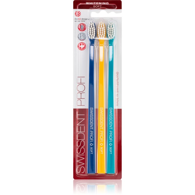 

Swissdent Profi Whitening зубні щіточки soft