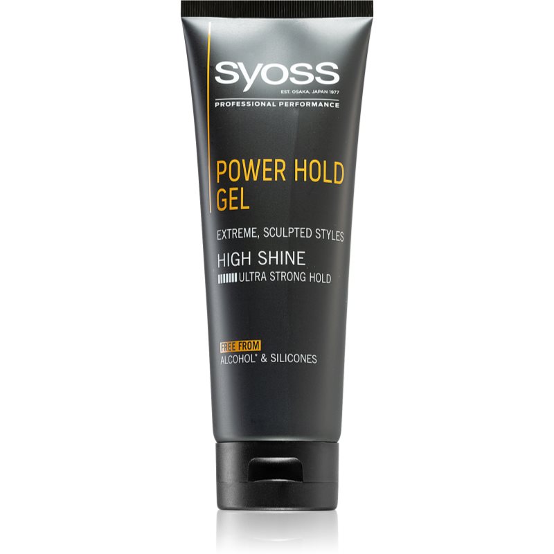 Syoss Men Power Hold tvarující gel s extra silnou fixací 250 ml Image