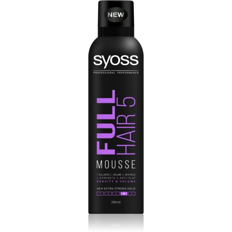Syoss Full Hair 5 pěnové tužidlo s extra silnou fixací 250 ml Image
