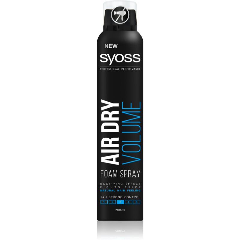 Syoss Air Dry Volume pěnové tužidlo pro objem vlasů 200 ml Image