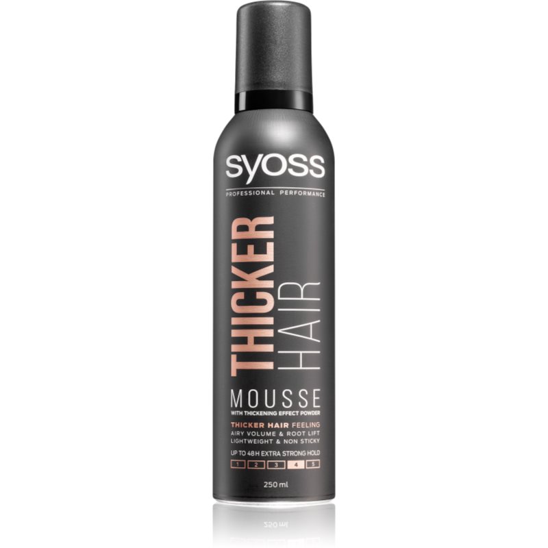 Syoss Thicker Hair pěnové tužidlo 250 ml