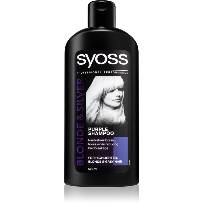 Syoss Blonde & Silver šampon neutralizující žluté tóny 500 ml Image