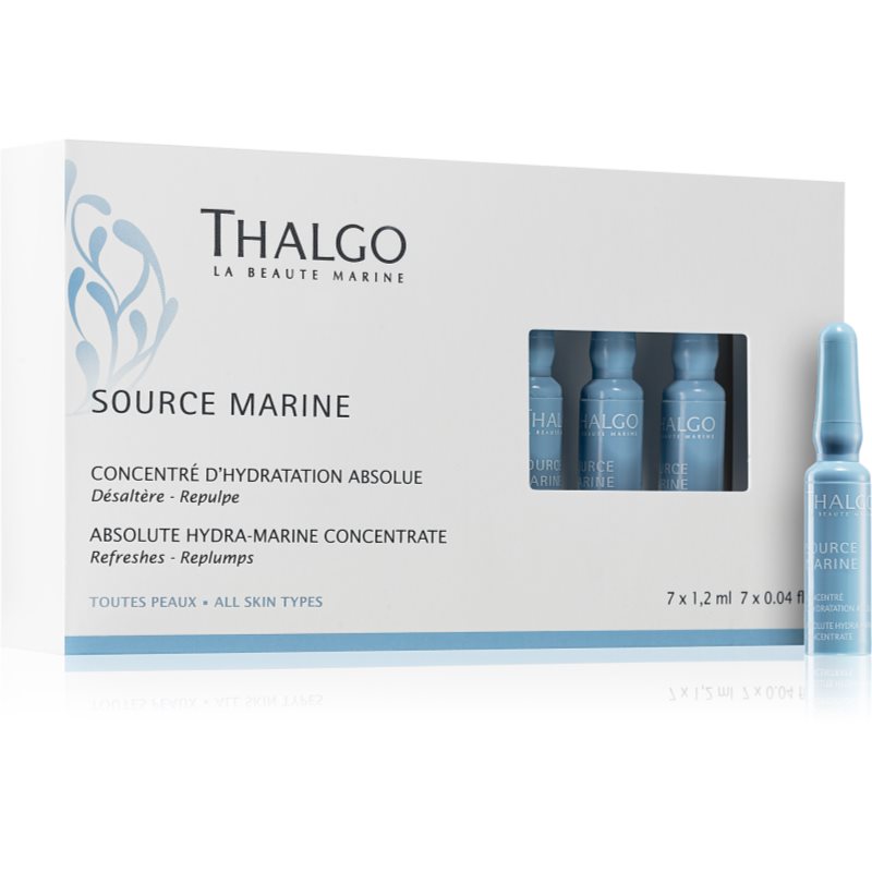 Thalgo Source Marine intenzivně hydratační koncentrát pro suchou pleť 7x1,2 ml Image