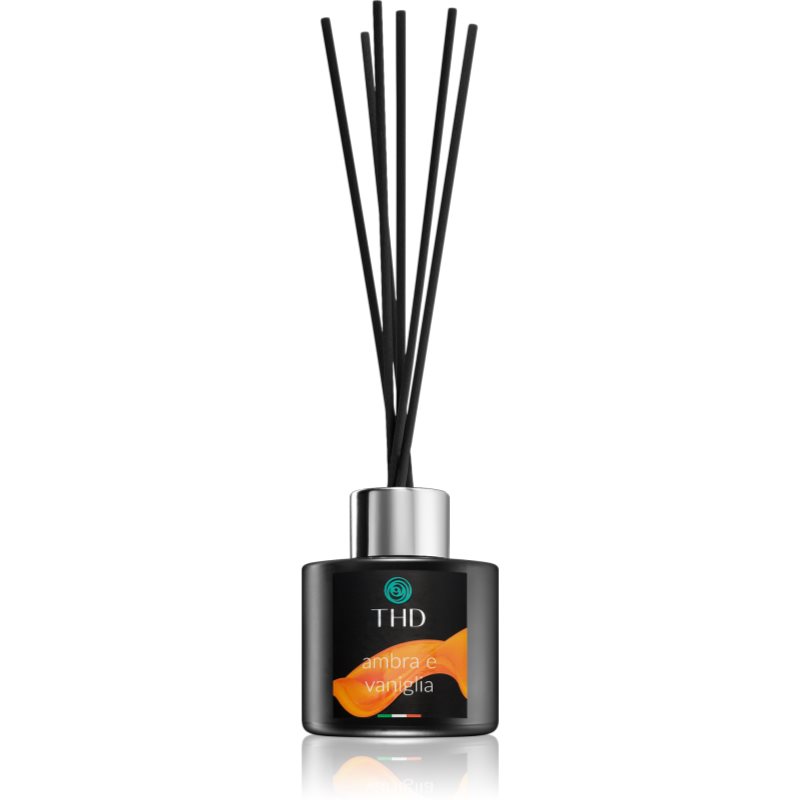 THD Luxury Black Collection Amber and Vanilla aroma difuzér s náplní 100 ml Image