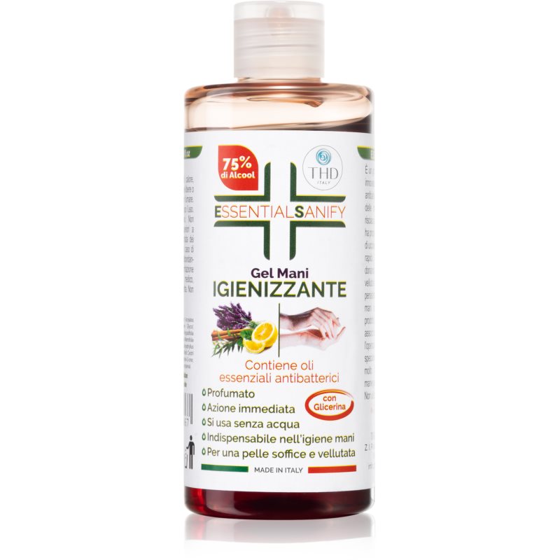 THD Essential Sanify Gel Mani Igienizzante čisticí gel na ruce 200 ml Image