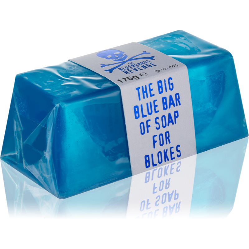 The Bluebeards Revenge Big Blue Bar of Soap for Blokes tuhé mýdlo pro muže 175 g Image
