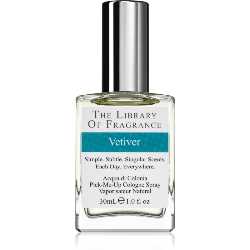The Library of Fragrance Vetiver kolínská voda pro muže 30 ml
