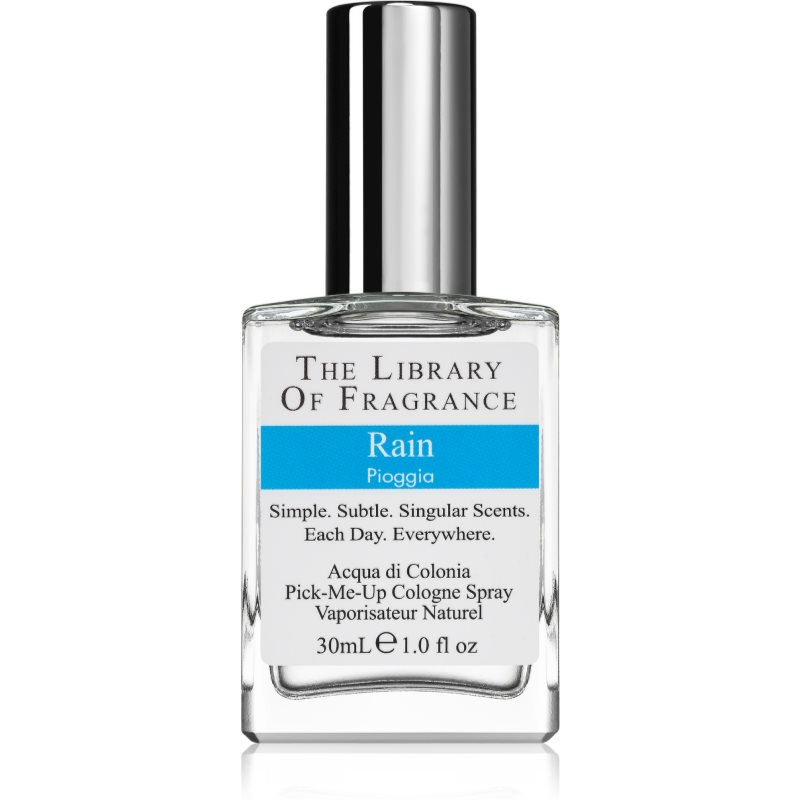 The Library of Fragrance Rain kolínská voda unisex 30 ml