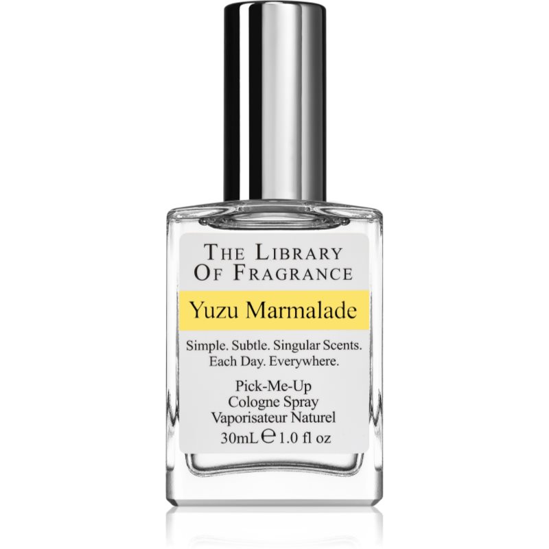 The Library of Fragrance Yuzu Marmalade kolínská voda unisex 30 ml
