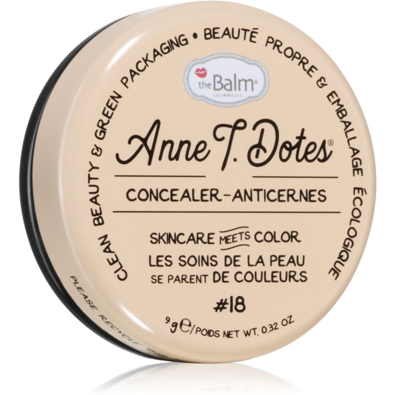 theBalm Anne T. Dotes® korektor proti začervenání odstín #18 Light - Medium 9 g