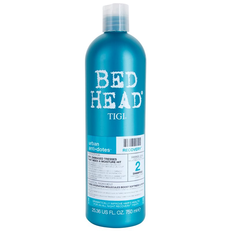 TIGI Bed Head Urban Antidotes Recovery šampon pro suché a poškozené vlasy 750 ml Image
