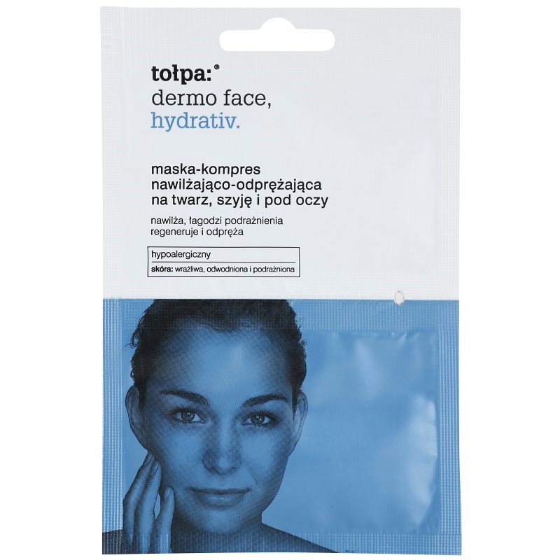 Tołpa Dermo Face Hydrativ intenzivní hydratační maska na obličej a oční okolí 2 x 6 ml Image