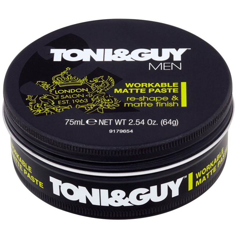 TONI&GUY Men tvarující pasta s matným efektem 75 ml