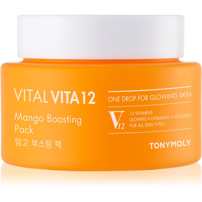 TONYMOLY Vital Vita 12 Mango hydratační a rozjasňující maska 200 ml