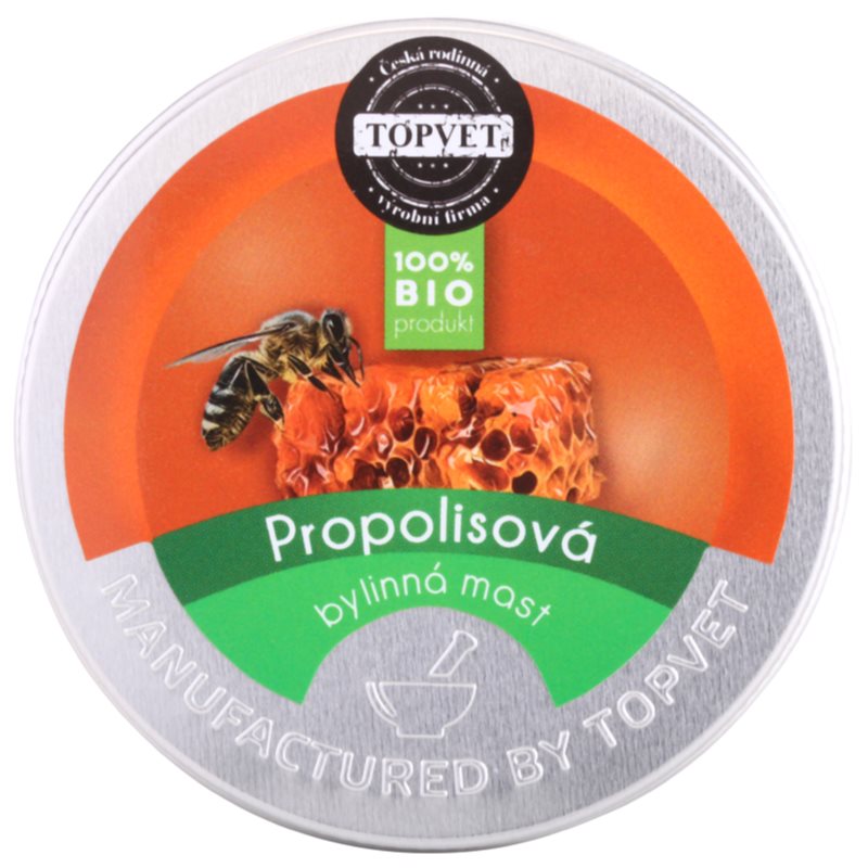 Topvet Body Care propolisová bylinná mast 50 ml