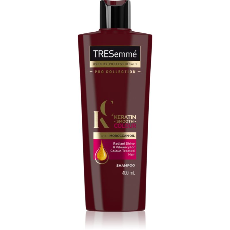 TRESemmé Keratin Smooth Colour šampon s keratinem pro barvené vlasy 400 ml