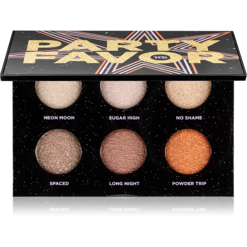 Urban Decay Party Favor paleta senčil za oči 6 x 0,5 g