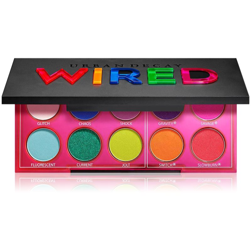 Urban Decay Wired paleta senčil za oči 10 x 1,2 g