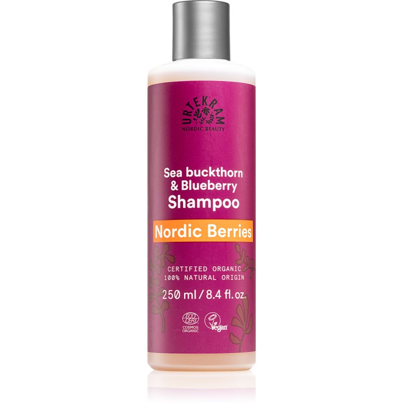 Urtekram Nordic Berries vlasový šampon pro poškozené vlasy 250 ml Image