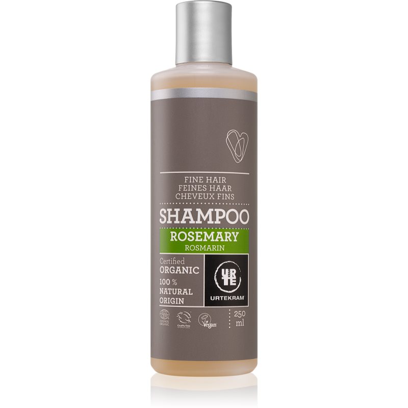 Urtekram Rosemary vlasový šampon pro jemné vlasy 250 ml