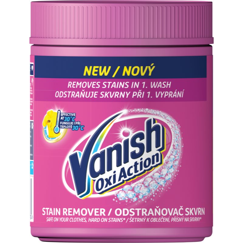 Vanish Oxi Action odstraňovač skvrn v prášku 470 g