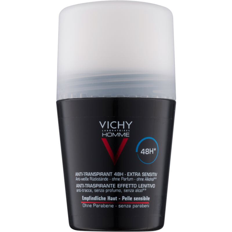 Vichy Homme Deodorant antiperspirant roll-on bez parfemace 48h 50 ml Image