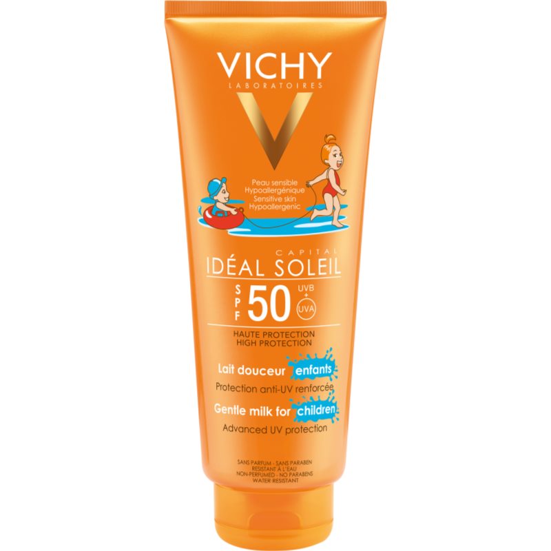 Vichy Idéal Soleil Capital ochranné mléko pro děti na obličej a tělo SPF 50 300 ml
