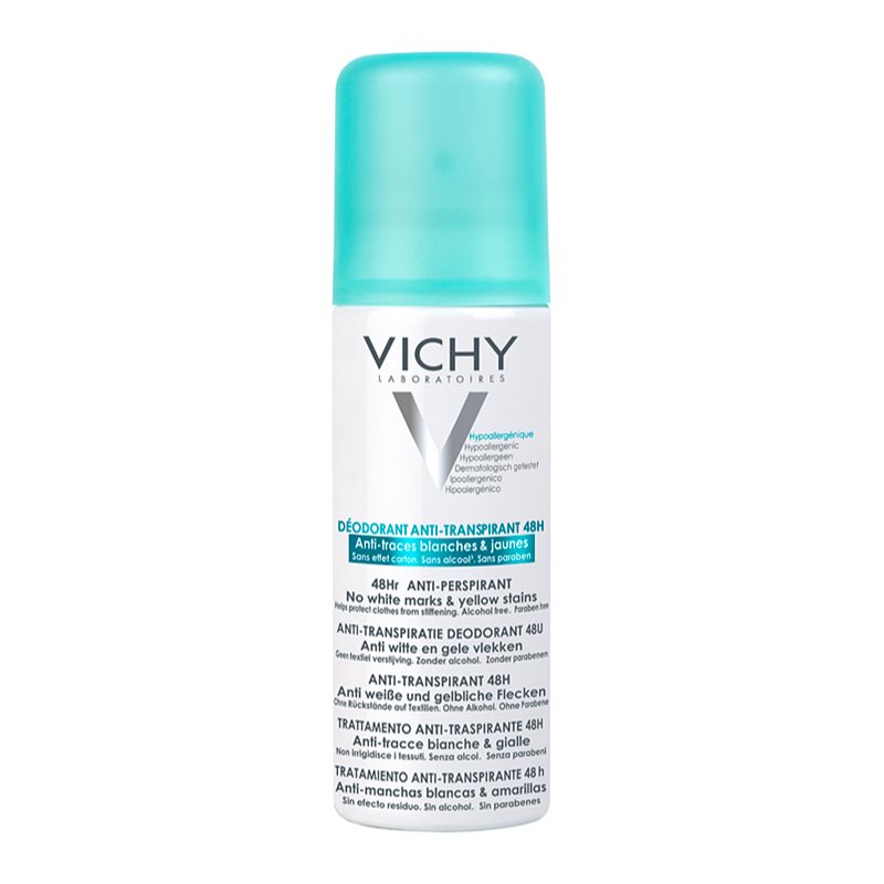 Vichy Deodorant antiperspirant ve spreji proti bílým a žlutým skvrnám 125 ml Image