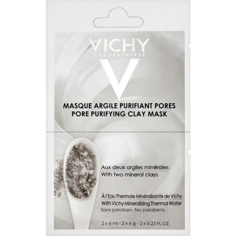Vichy Mineral Masks čisticí jílová pleťová maska malé balení 2 x 6 ml Image