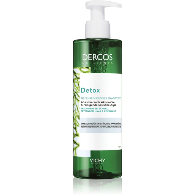 Vichy Dercos Detox čisticí detoxikační šampon pro rychle se mastící vlasy 100 ml Image