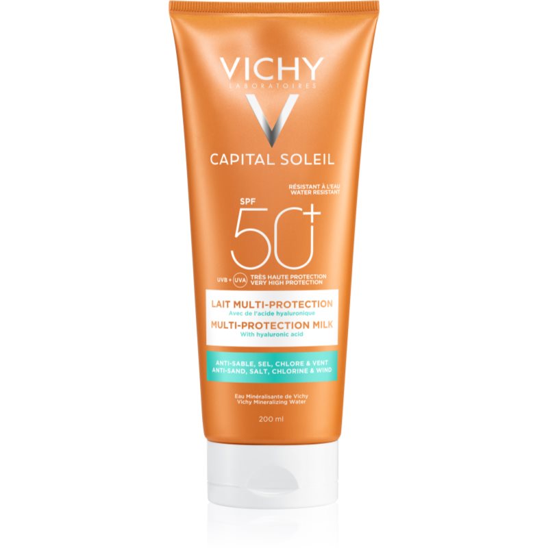 Vichy Capital Soleil Beach Protect multiprotekční hydratační mléko SPF 50+ 200 ml Image