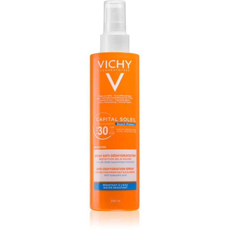Vichy Capital Soleil Beach Protect multiprotekční sprej proti dehydrataci pokožky SPF 30 200 ml Image