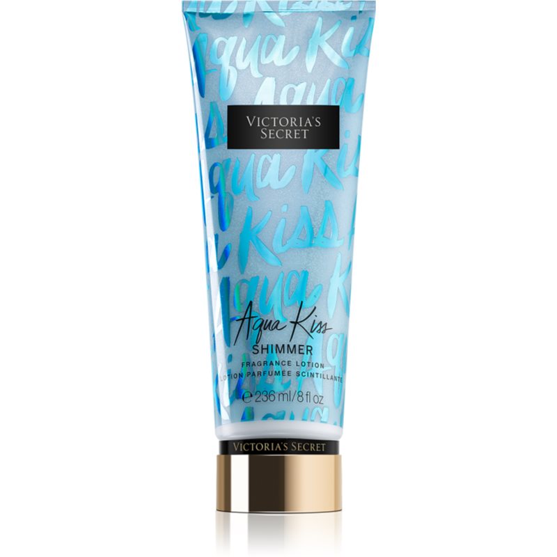 Victoria's Secret Aqua Kiss Shimmer tělové mléko pro ženy 236 ml