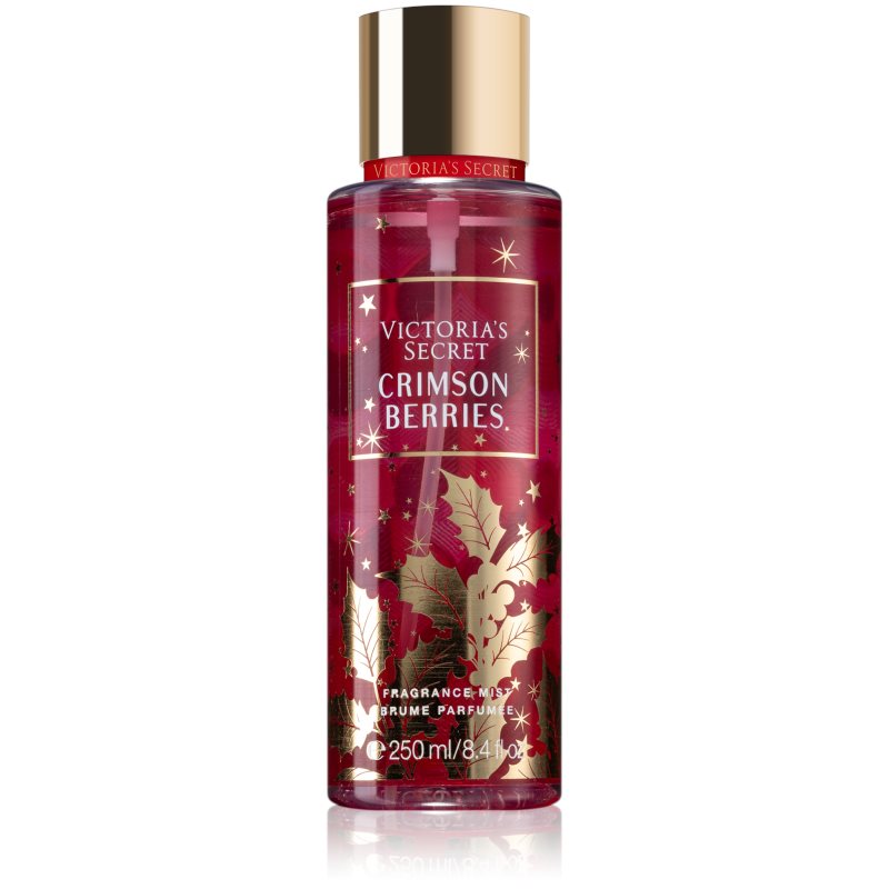 Victoria's Secret Scents of Holiday Crimson Berries parfémovaný tělový sprej pro ženy 250 ml