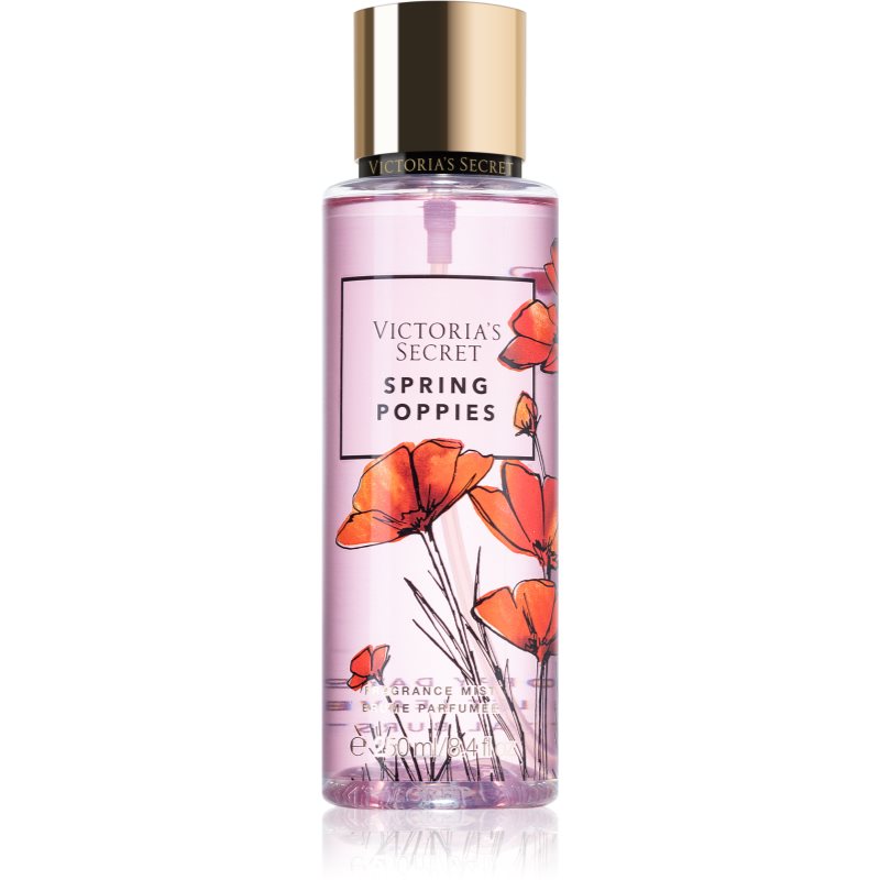 Victoria's Secret Wild Blooms Spring Poppies parfémovaný tělový sprej pro ženy 250 ml