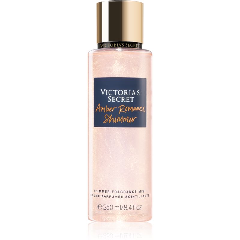 Victoria's Secret Amber Romance Shimmer parfémovaný tělový sprej pro ženy 250 ml