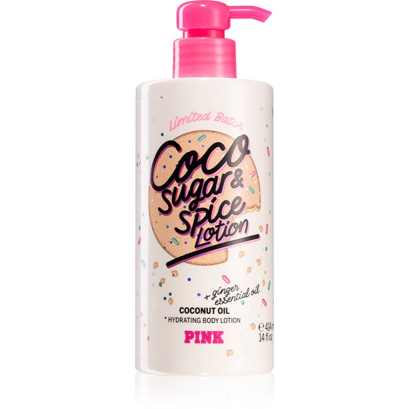 Victoria's Secret PINK Coco Sugar & Spice Lotion хидратиращо мляко за тяло за жени 414 мл.