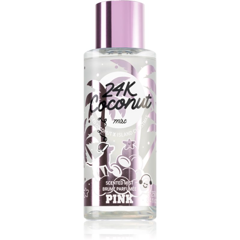 Victoria's Secret PINK 24K Coconut parfémovaný tělový sprej pro ženy 250 ml