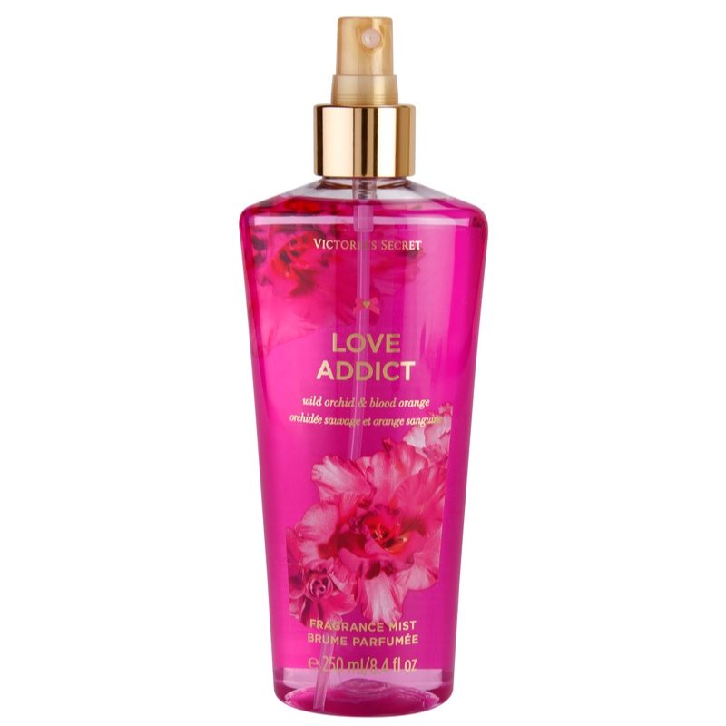 

Victoria's Secret Love Addict Wild Orchid & Blood Orange спрей для тіла для жінок