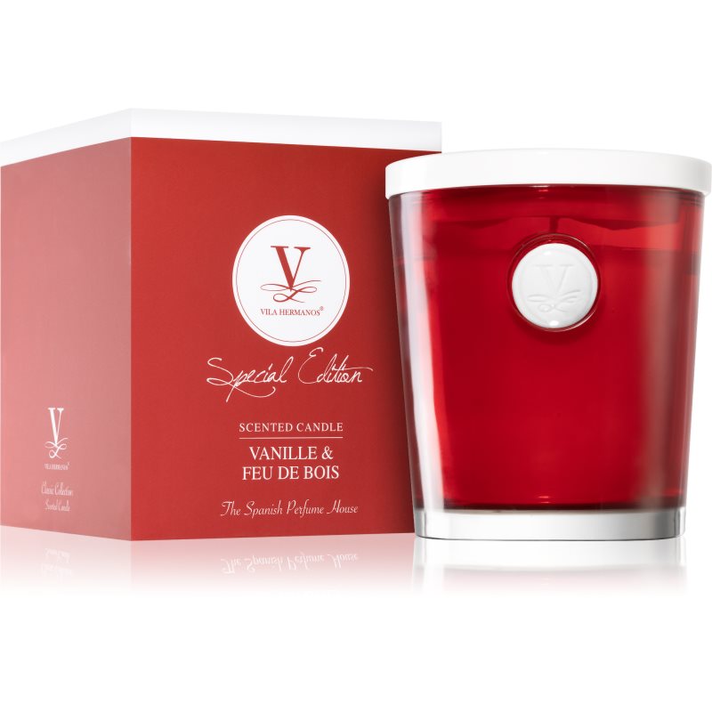 Vila Hermanos Cameo Vanilla Feu De Bois vonná svíčka 280 g