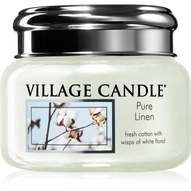 Village Candle Pure Linen vonná svíčka 262 g