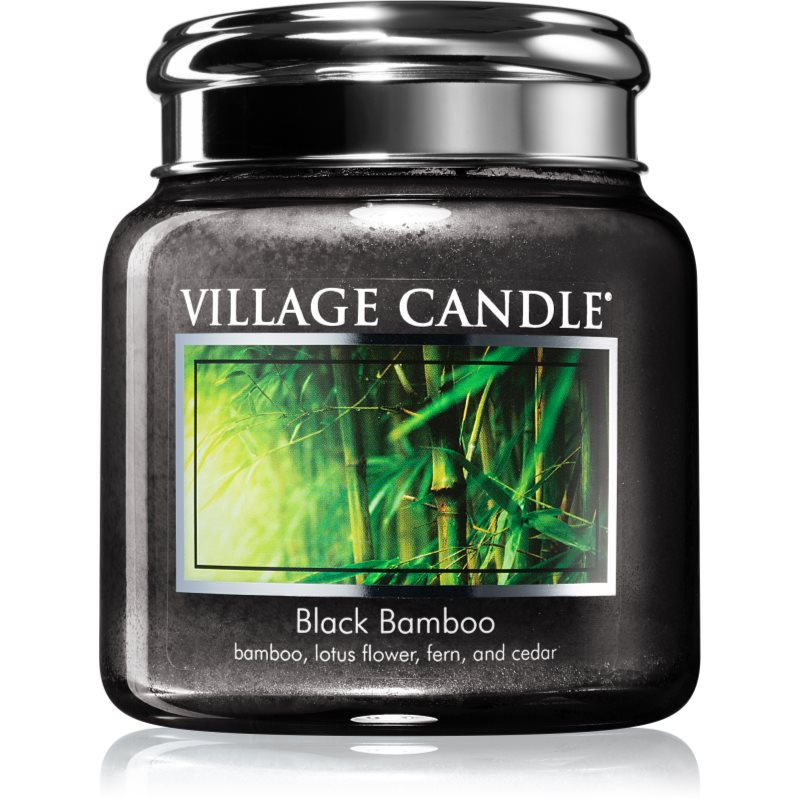 Village Candle Black Bamboo vonná svíčka 390 g