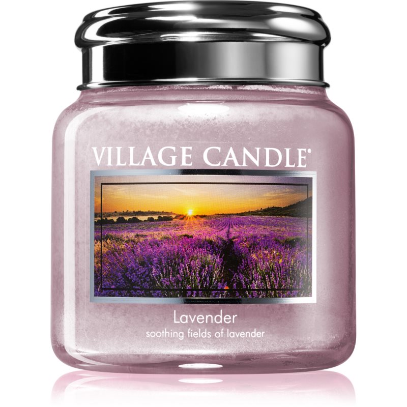 Village Candle Lavender ароматна свещ 390 гр.